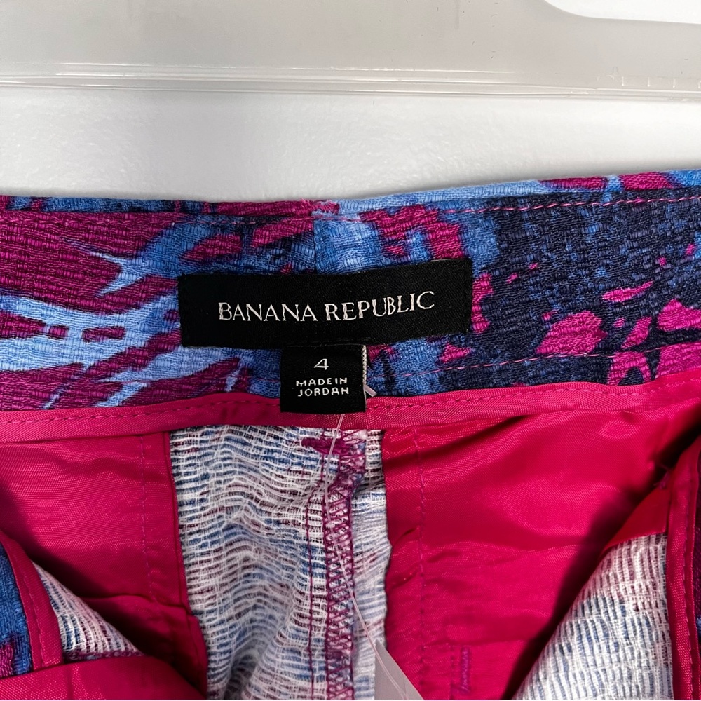 BNWT BANANA REPUBLIC FLORAL PRINT SHORTS - Picture 5 of 9